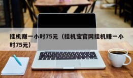 挂机赚一小时75元（挂机宝官网挂机赚一小时75元）