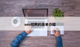 seo招聘的简单介绍