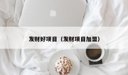 发财好项目（发财项目加盟）