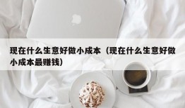 现在什么生意好做小成本（现在什么生意好做小成本最赚钱）